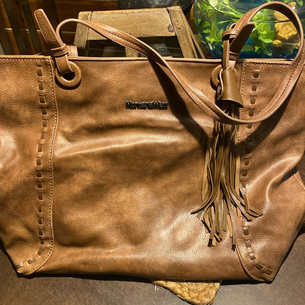 Montana West Brown Shoulder Bag